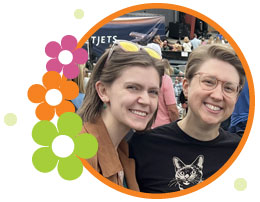 Photo of Amy and Laura